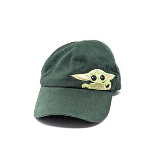 Star Wars Unisex Baby Yoda Grogu Star Wars Baseball Hat Adjustable Green